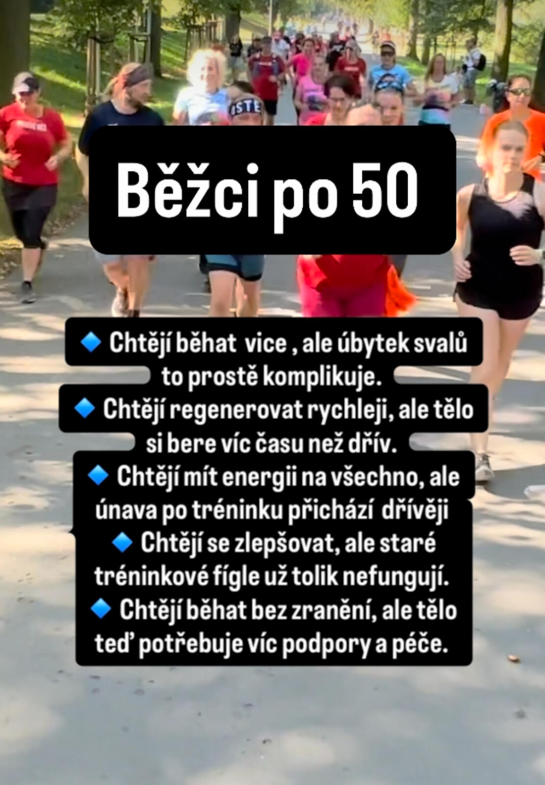 50+ Jak je to s běháním?