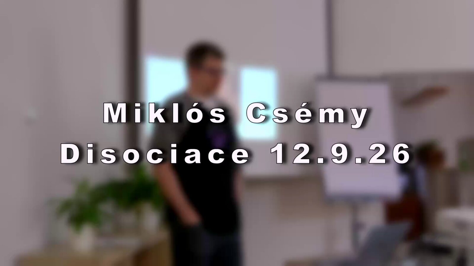 Mezi rozštěpením a celistvostí - Fenomén disociace